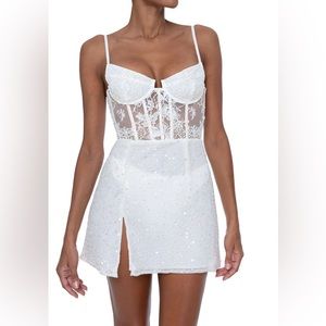 Dyspnea Charleston Mini Dress XS